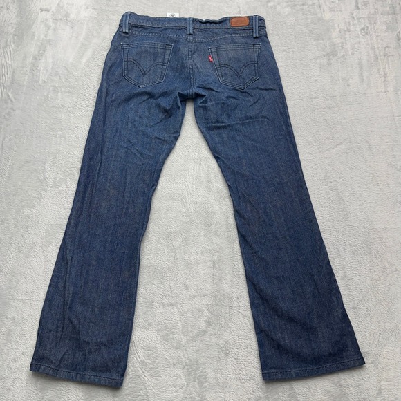 VTG Levi's Demi Boot 508 Women's Jeans Dark Wash Size 6S 28L - Picture 7 of 9